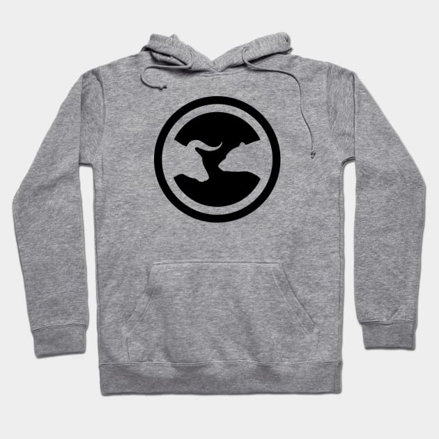 Dynamic Crypto Trend Symbol - Bull and Bear Hoodie by Magicform